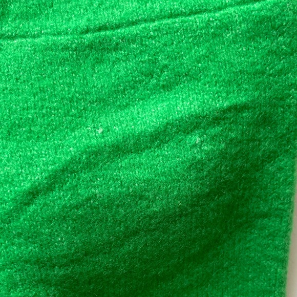 Zara Vibrant Green Crew Neck Sweater - Picture 7 of 9